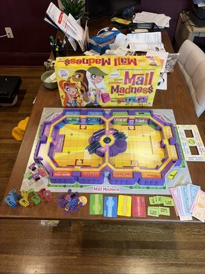 MALL MADNESS Electronic Milton Bradley 2005 Talking Board Game Tested Complete - Image 1 of 4