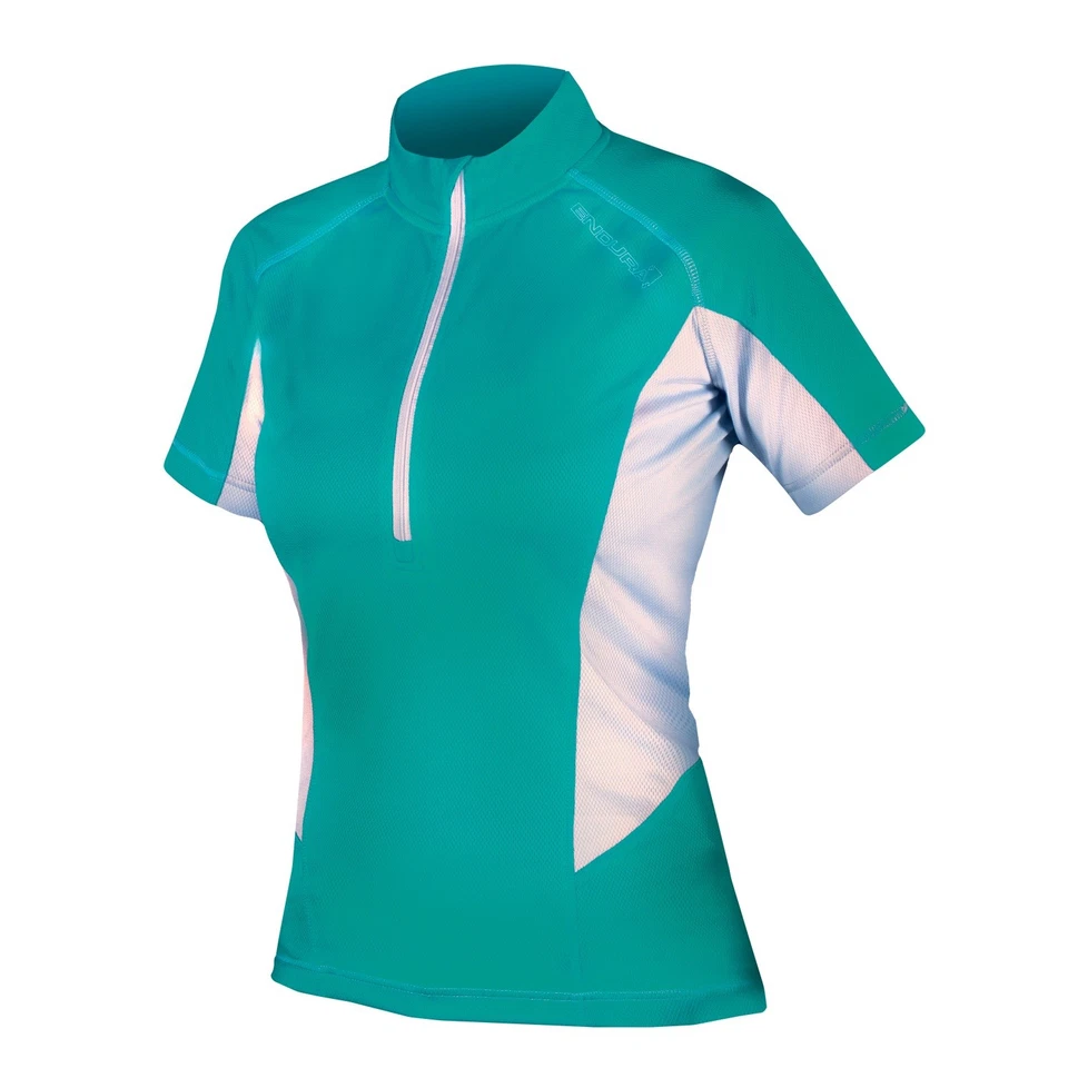 Endura Maglia Ciclismo Donna Wms Pulse Jersey Verde Acqua - Immagine 1 di 1