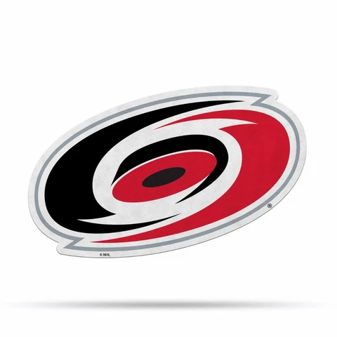Carolina Hurricanes 18"x18" Logo Felt Pennant [NEW] NHL Sign Banner Wall Cave Cover