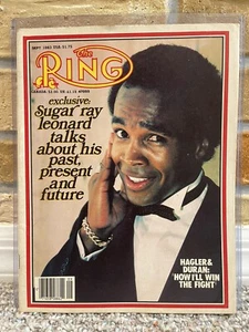 THE RING BOXING VINTAGE MAGAZINE SUGAR RAY LEONARD September 1983 XLNT UNREAD - Bild 1 von 2