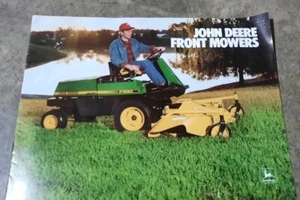 Vintage John Deere Front Mowers Dealership Sales Brochure A-75-84-6 - Picture 1 of 7