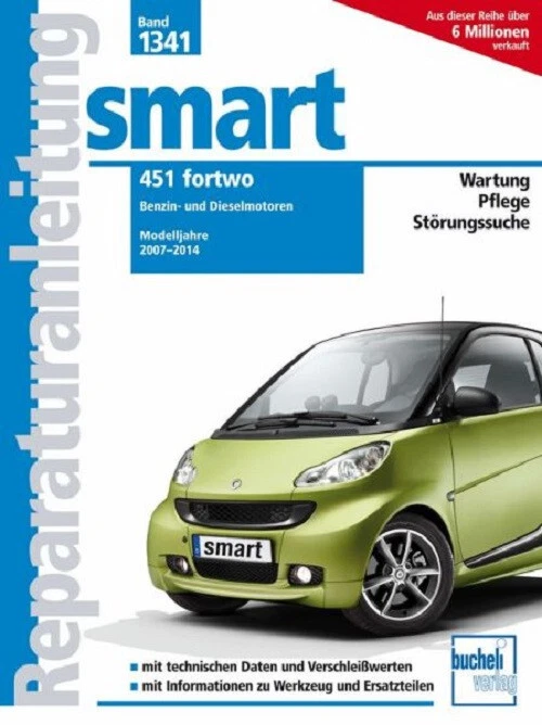 smart 451 fortwo Benzin- und Dieselmotoren  Reparaturanleitung  Band 1341  2007 - Bild 1 von 1