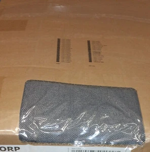 IKEA Ektorp Cover for Loveseat Sofa NORDVALLA GRAY 2 Seat Slipcover Grey - Picture 1 of 2