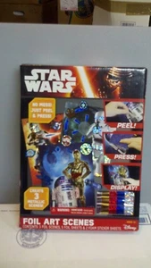 TOTALMENTE NUEVO STAR WARS FOIL ART ESCENAS SIN DESORDEN SOLO PELAR Y PRESIONAR G-1 - Imagen 1 de 2