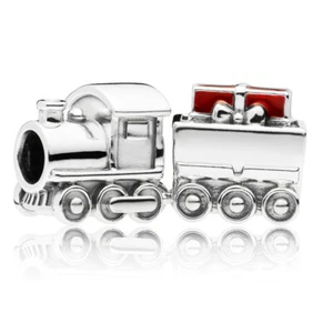 Genuine Pandora Christmas Train Charm - 797519EN27 - retired - Picture 1 of 2