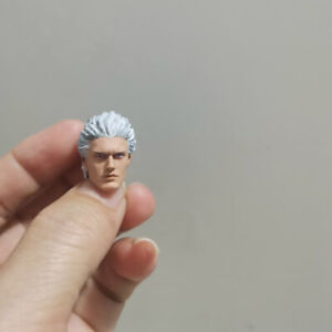 White 1/12 scale Devil May Cry Vergil Chair Model For 6 Action Figure