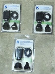 K-Rain 24v Solenoid Replacement Kit for Sprinkler/Irrigation Systems - 3 Pack - Picture 1 of 3