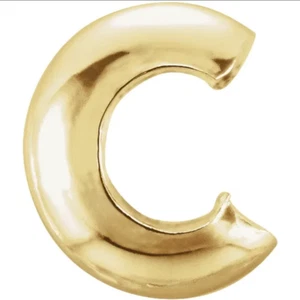 UNA 4 mm OD OD 4 mm Oro Amarillo Sólido 14k Cuentas Cubierta HECHA EN EE. UU. - Imagen 1 de 3
