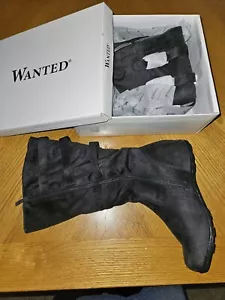 WANTED BOOTS LADIES SIZE 8.5 MID CALF - Picture 1 of 8
