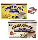 TE CHUPA PANZA+ GRASS TEA 60 TEA Bags GINGER ROOT PINNEAPPLE FLAXSEED