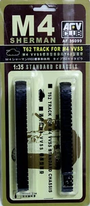 AFV Club 1/35 AF-35099 T62 Spur für Zweiter Weltkrieg USA M4 Sherman VVSS Standard Gehäuse - Bild 1 von 1