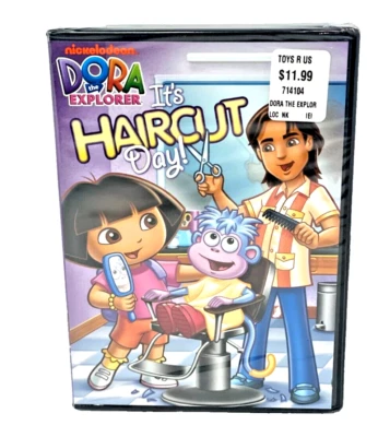 Dora the Explorer  It's Haircut Day (DVD, 2011) Nickelodeon  New Old St - Sealed - Image 1 of 4