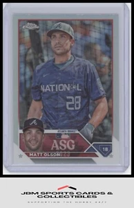2023 Topps Chrome Update #ASGC-26 Matt Olson 2023 All-Star Game - Picture 1 of 2