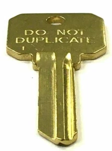 Claves residenciales comerciales comerciales ""no duplicar"" Schlage SC1 DND ""No duplicar"" corte 5 - Imagen 1 de 10