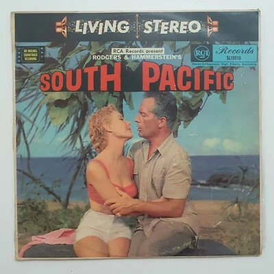 Rodgers & Hammerstein "South Pacific" Original Soundtrack 1976 Vinyl Record - Image 1 of 4