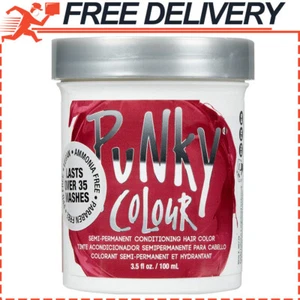 Punky Cherry on Top Semi Permanent Conditioning Hair Color, Vegan, 3.5oz - Picture 1 of 6