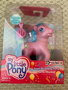 2004 My Little Pony Jewel Birthday MARCH MISCHIEF G3 MLP Toys R Us Exclusive - Bild 1 von 2