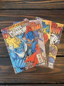 Lotto fumetti DC: Loose Cannon #1 2 3 4 set completo - Superman - Gemini Mailer - Foto 1 di 9