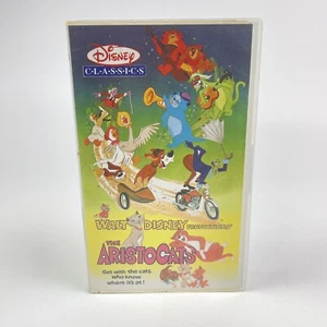 Disney Classics Aristocats VHS Made In England 1960 Universal Home Video - Picture 1 of 8