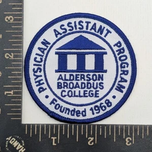 Alderson Broaddus College Patch – PA Program Embroidered Medical School Emblem - Picture 1 of 2