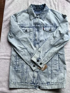 LEVIS Jeansjacke Oversized Hellblau XS Neu mit Etikett - Bild 1 von 5