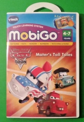 VTech - MobiGo Software - Disney's Cars Toon - Mater's Tall Tales  - Image 1 of 3