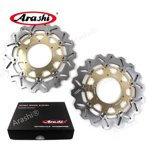 Rotor de disco de freno delantero dorado 300 mm Fit BMW F700GS ABS 2013-2018 F 700 GS Arashi - Imagen 1 de 8