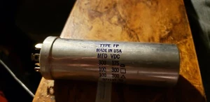 VintageType FP NOS Capacitor Section 300@175,100@300,100@300 - Picture 1 of 1