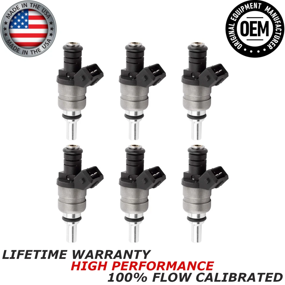 OEM NUEVO Siemens 6 inyectores de combustible para BMW X3 2004 2005 2006 2,5 L I6 #1427240 Foto 1 de 4