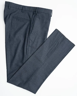 NWT INCOTEX Slowear Brand Navy All Seasons Wool Blend Dress Pants 38 (EU 54) - Image 1 of 4