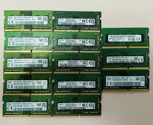 Mixed Speed Job Lot 13x8GB DDR4 PC4 Laptop RAM Memory - Afbeelding 1 van 4