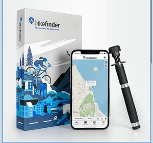 Gen2 - GPS Bike Tracker, Anti-Theft Tracker Hidden Inside Handlebars, Bike Tr... - Picture 1 of 3