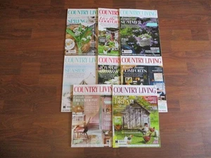 Bundle/Job Lot Country Living Magazine x 8 Issues Between 2020 & 2021 - Picture 1 of 9