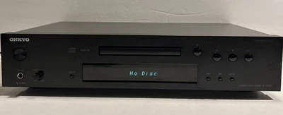 Onkyo C-7030 Audio CD Player Black NO Remote Excellent Condition Tested Working - Image 1 of 4