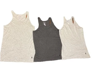 Paquete de 3 camisetas interiores clásicas ajustadas Polo Ralph Lauren para hombre talla múltiple S - Imagen 1 de 6