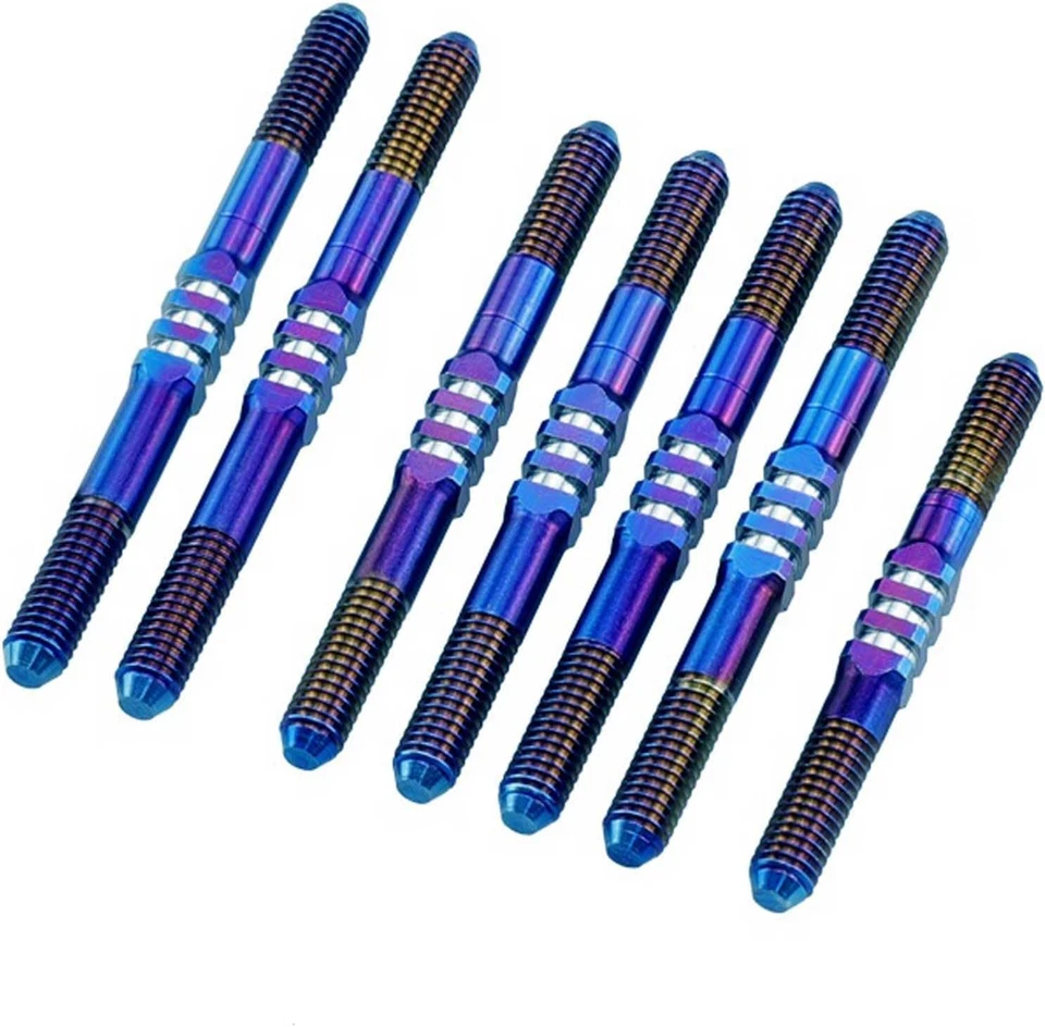Jconcepts 28021 Associated B74.2 Blue Finisher Titanium Turnbuckle (Set of 7) - Image 1 of 1