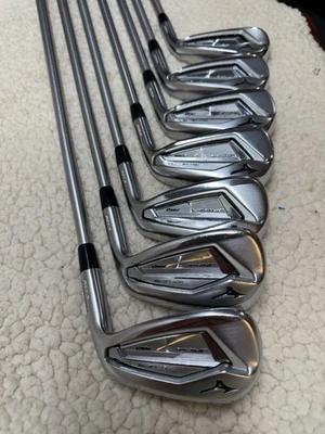 Mizuno Men's JPX 919 Hot Metal Pro 4-PW KBS C-Taper Lite Stiff Steel Shafts.  RH - Image 1 of 4