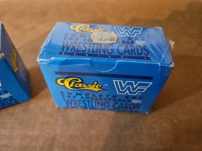 1990 Classic WWF Series 1 Wrestling 145 Card Set Factory Sealed Read Info - Image 1 of 4
