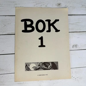 Bok 1 Gene Nigra 1975 Portfolio Plates Limited Edition 480/750 by Hannes Bok - Picture 1 of 11