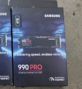 Samsung 990 PRO 4TB, Internal, M.2 (MZV9P4T0BAM) Solid State Data - Afbeelding 1 van 2