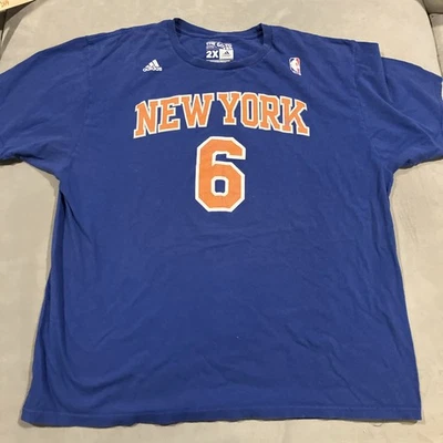 Adidas - New York Knicks - Tyson Chandler - #6 Player Jersey T Shirt - Men's XL - Image 1 of 4