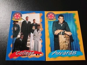 1992-93 SkyBox David Robinson Flagship Series David Robinson Navy #R6 & R9 - Picture 1 of 2