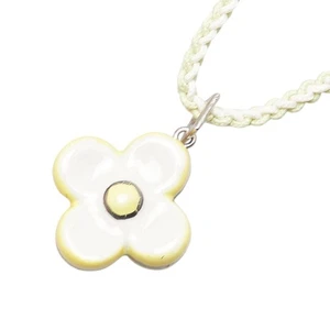 LOUIS VUITTON Collier Fleur Flower Motif Pendant Necklace Choker Women 【Us... - Picture 1 of 7