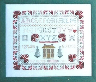 SIMPLE SAMPLER #1 by M Designs - Cross Stitch Pattern, c2001 OOP - Image 1 of 2