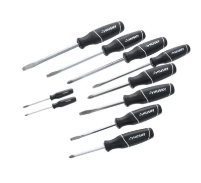 Screwdriver Set (10-piece) | Head Husky Piece Phillips Slotted - Image 1 of 4