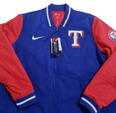 Texas Rangers Nike $220 Authentic Collection Mens XL Dugout Performance Jacket  - Image 1 of 4