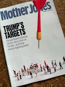 Mother Jones Magazine Trump's Revenge RFK Prisons Birthright March/April 2025 - Picture 1 of 4