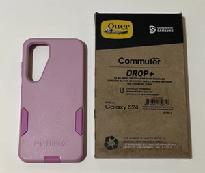 OtterBox Commuter Drop+ Series Case for Samsung Galaxy S24 Pink - Photo 1 sur 4