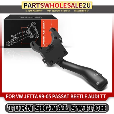 Windshield Wiper Switch for Volkswagen Beetle 1998-2008 Jetta 1999-2005 Passat - Image 1 of 4