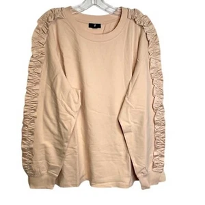 Sudadera J Jason Wu con manga con volantes 2X (951) - Imagen 1 de 7